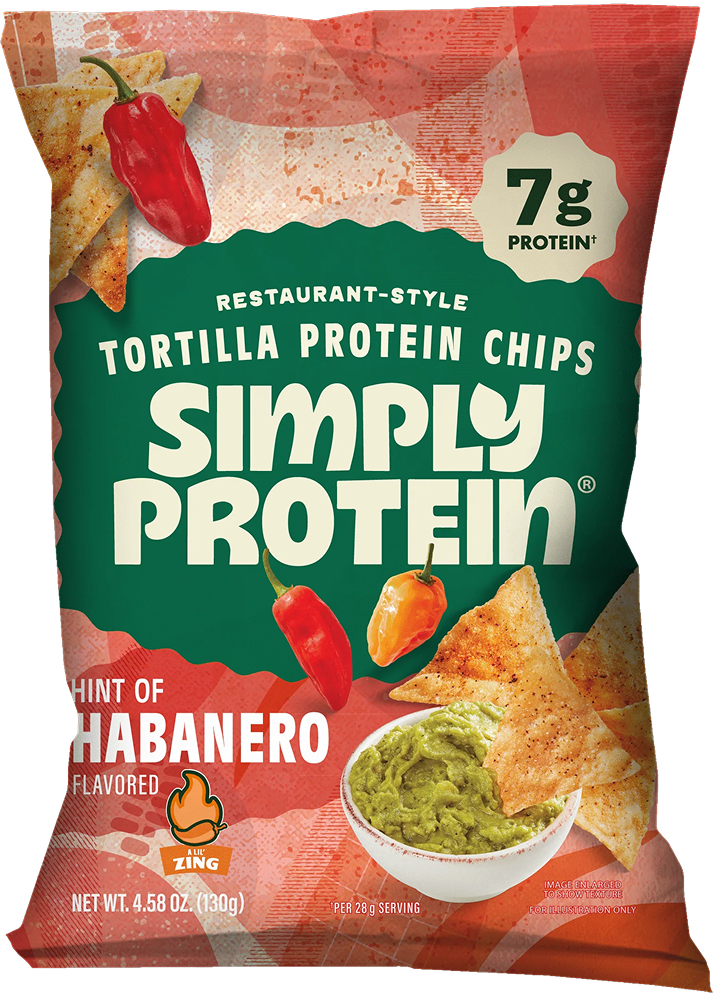 SimplyProtein protein chip bag