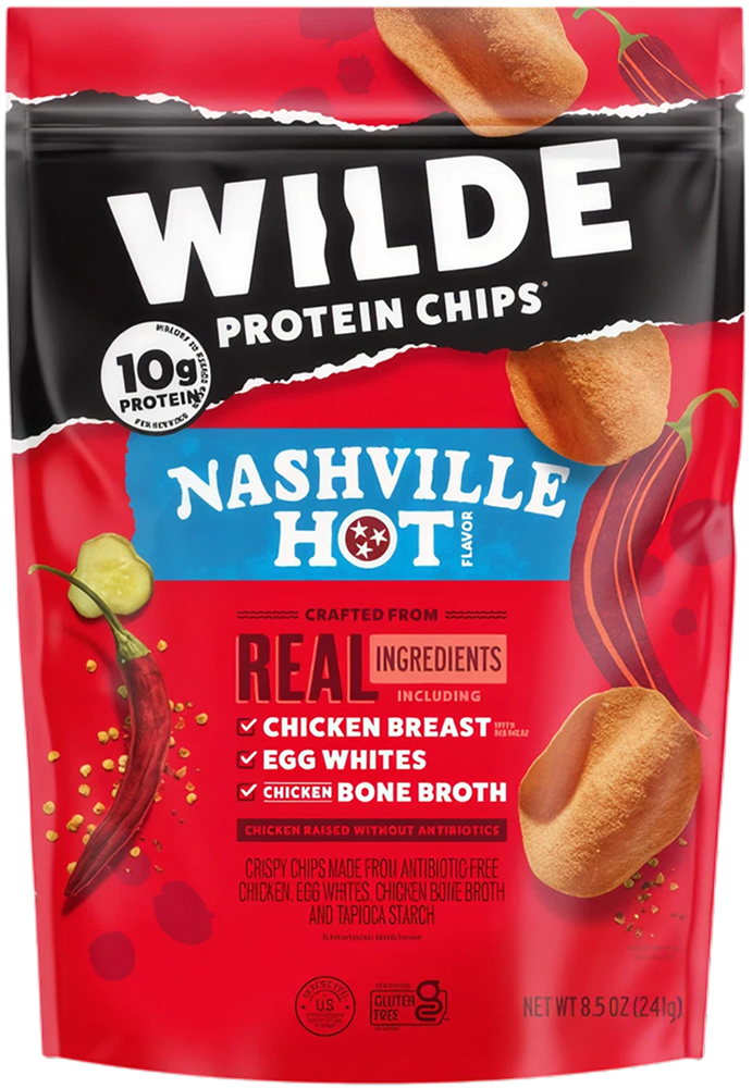 Wilde protein chip bag